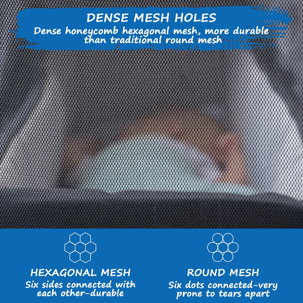 Coldwind mini crib insect netting keeps indoor naps bite-free and comfortable