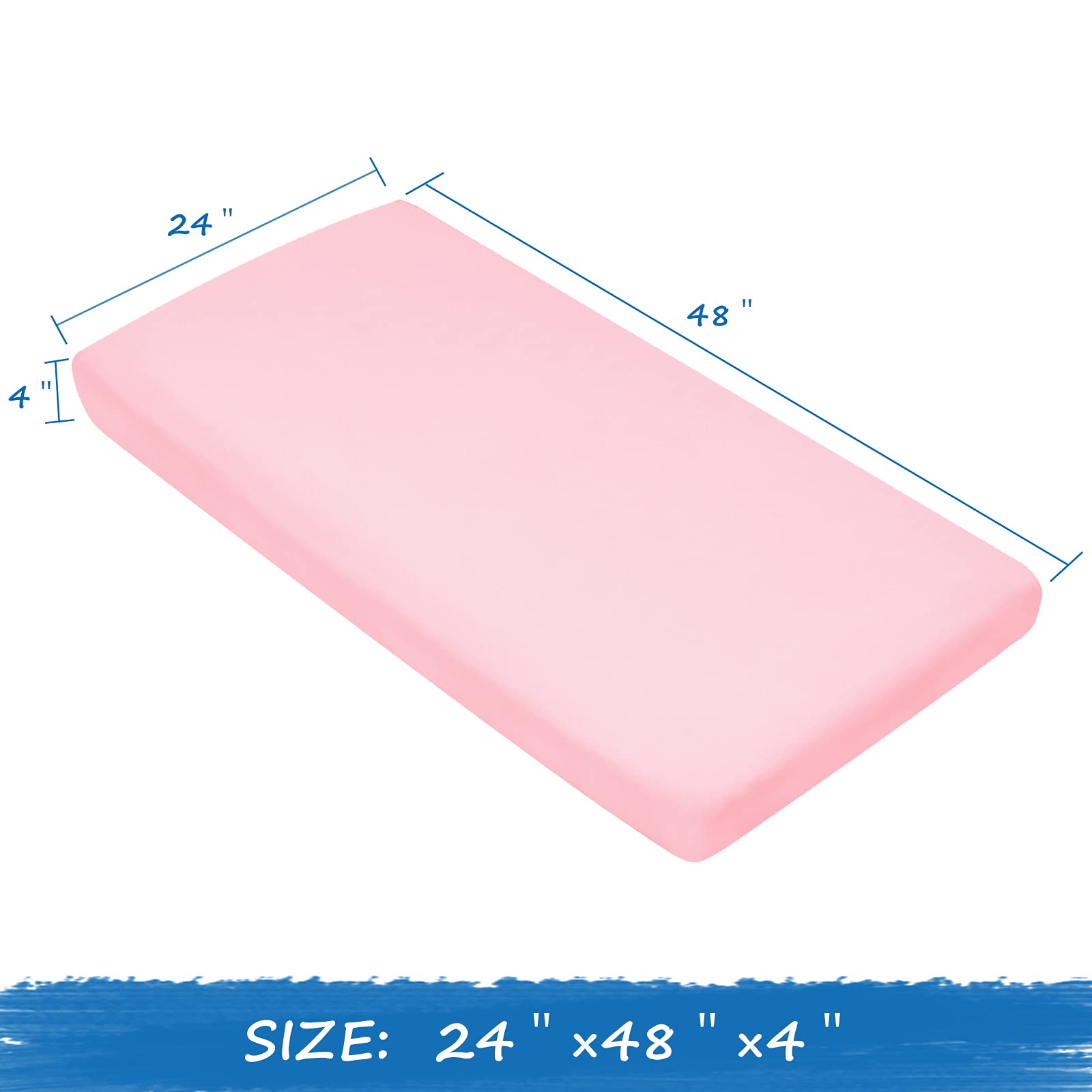 Coldwind nap mat sheet with deep pockets fits mats up to four inches.
