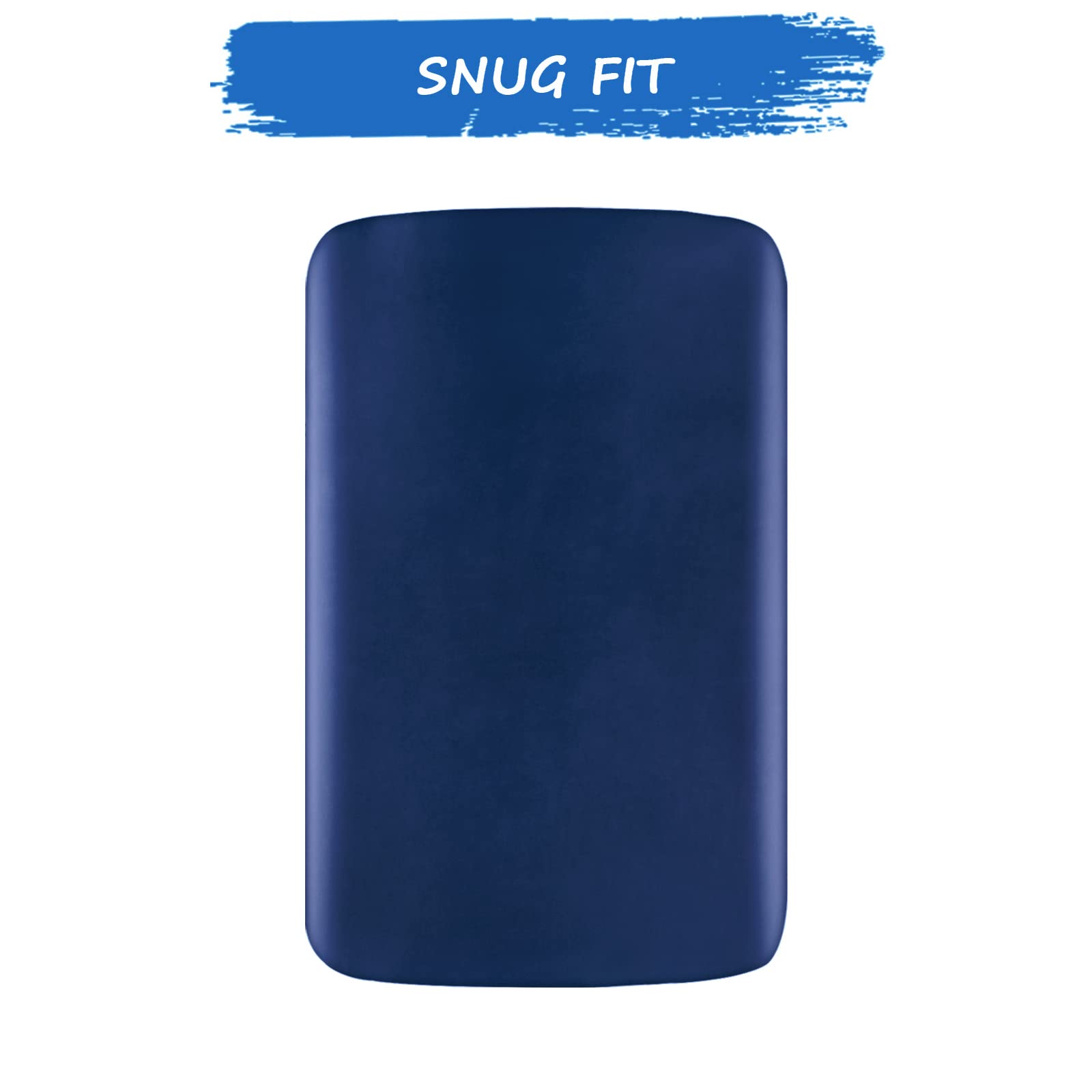 Coldwind satin pack and play sheet demonstrates snug fit on play surfaces