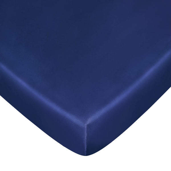 Coldwind satin pack and play sheet with soft-silky fabric for gentle hair care