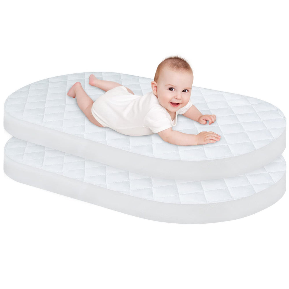 Coldwind skin-friendly TPU bassinet pad keeps baby comfortable and protected
