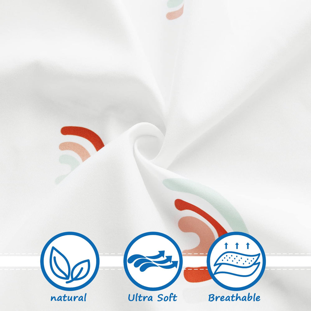 Coldwind soft-microfiber bassinet sheet close-up highlighting silky touch.