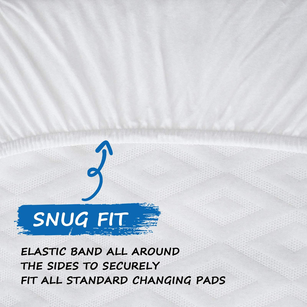 Coldwind two-pack changing pad covers showing convenient value.