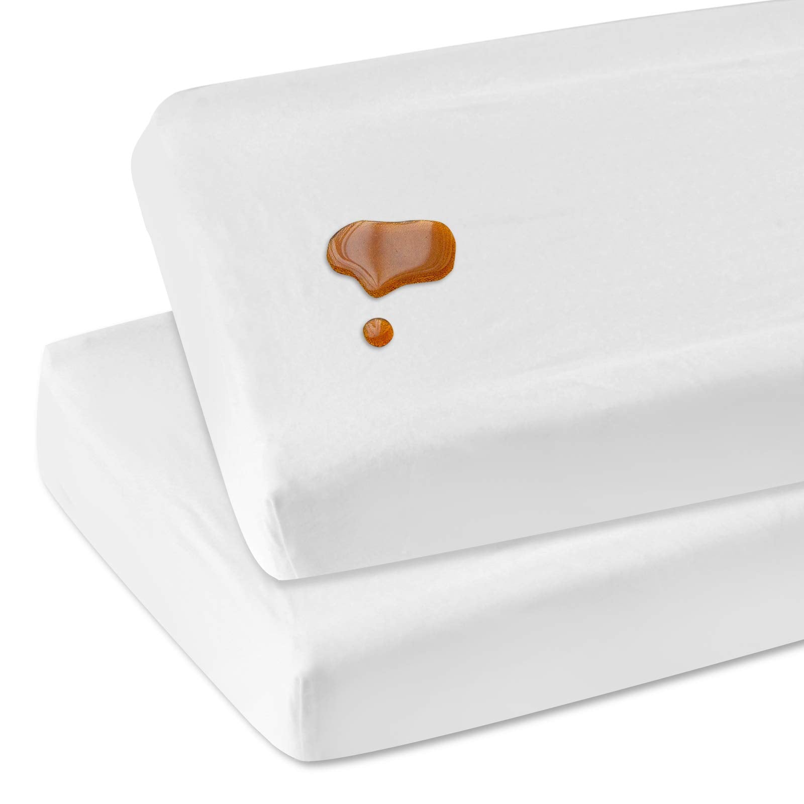 Coldwind waterproof changing pad cover on a pad for quick diaper changes.