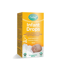 Colief infant drops bottle for soothing feeds during colic and supporting routine