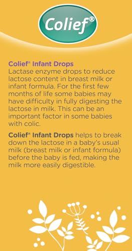 Colief Infant Drops close-up on bottle for birth-safe use.