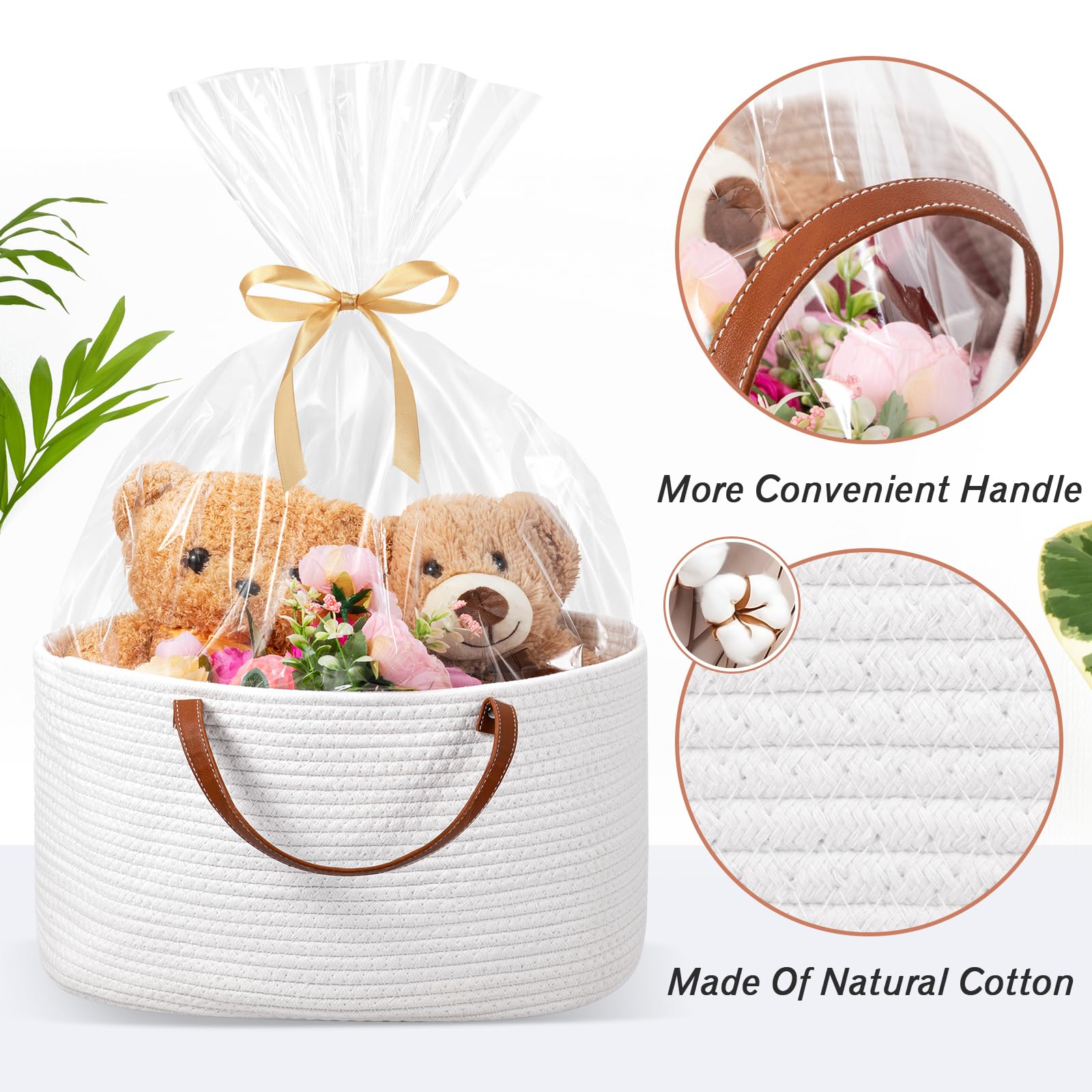 Colingmill basket shown on shelf as a compact storage organizer.