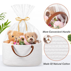 Colingmill basket shown on shelf as a compact storage organizer.