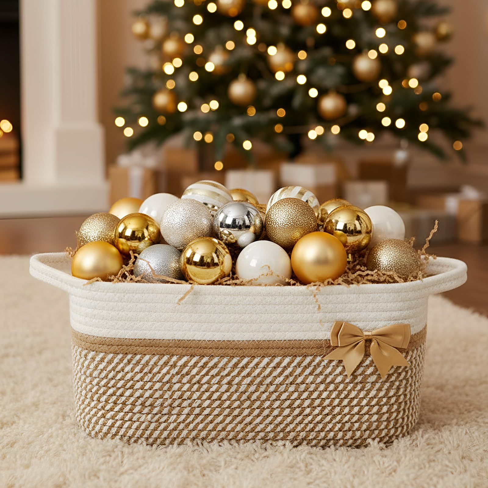 Colingmill champagne bow detail enhances gift presentation and appeal.