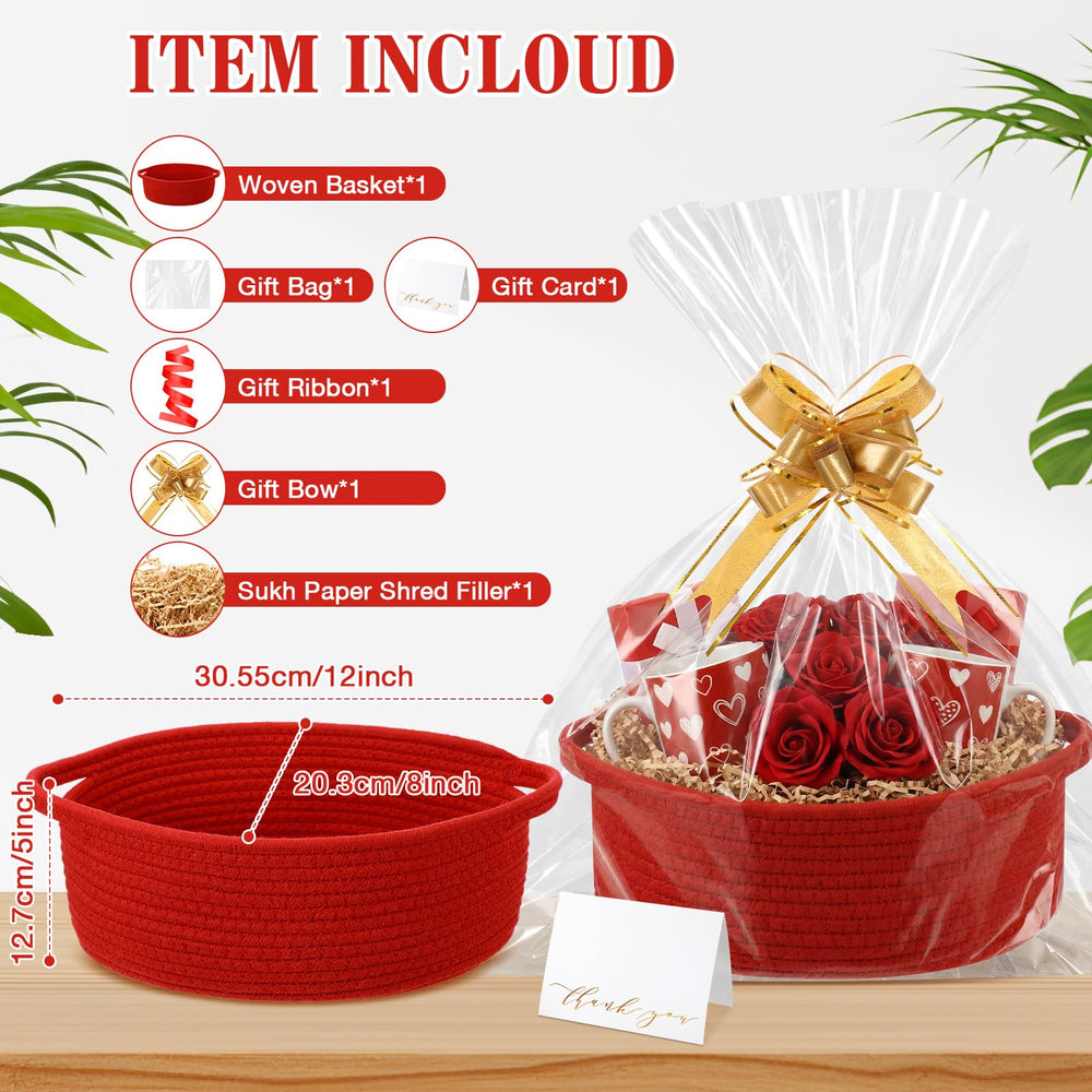 Colingmill cotton woven basket close-up shows sturdy construction for reusable storage.