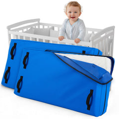 Colingmill crib mattress storage bag with zipper protects against dust and moisture.