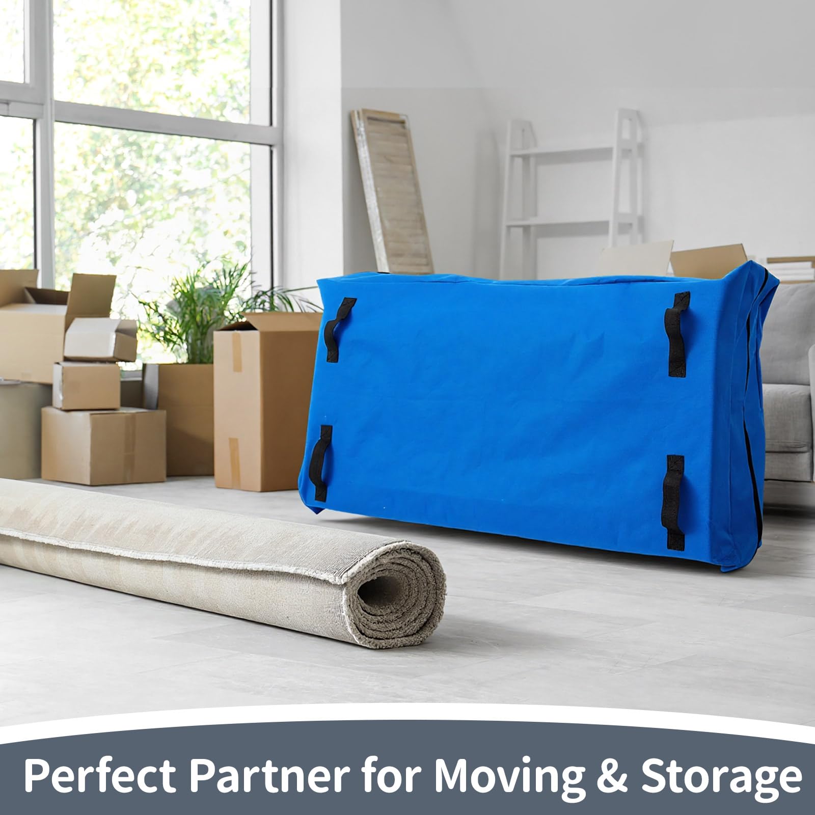 Colingmill two-way zipper enables smooth access to stored items.