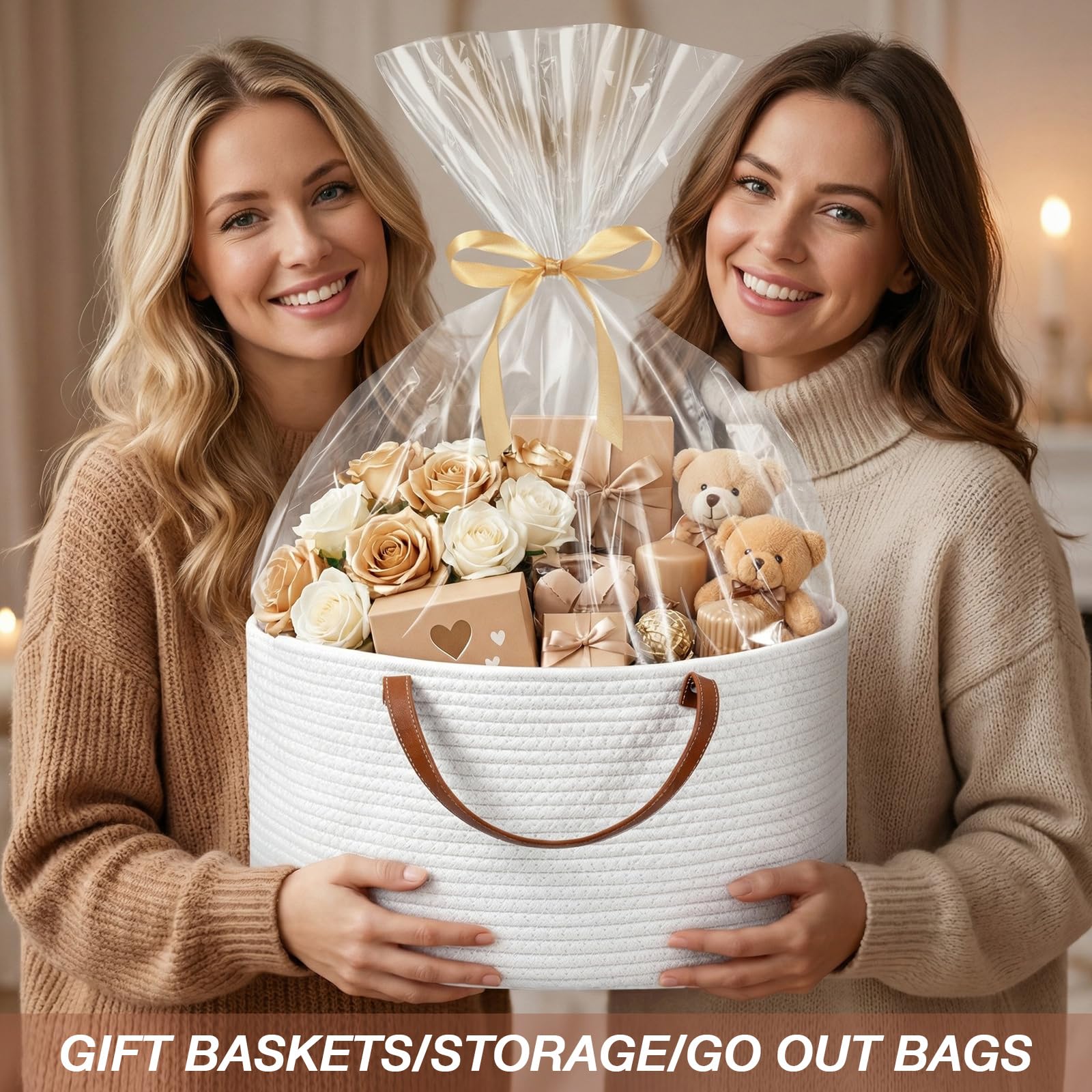 Colingmill gift bag included with the basket for gifting.