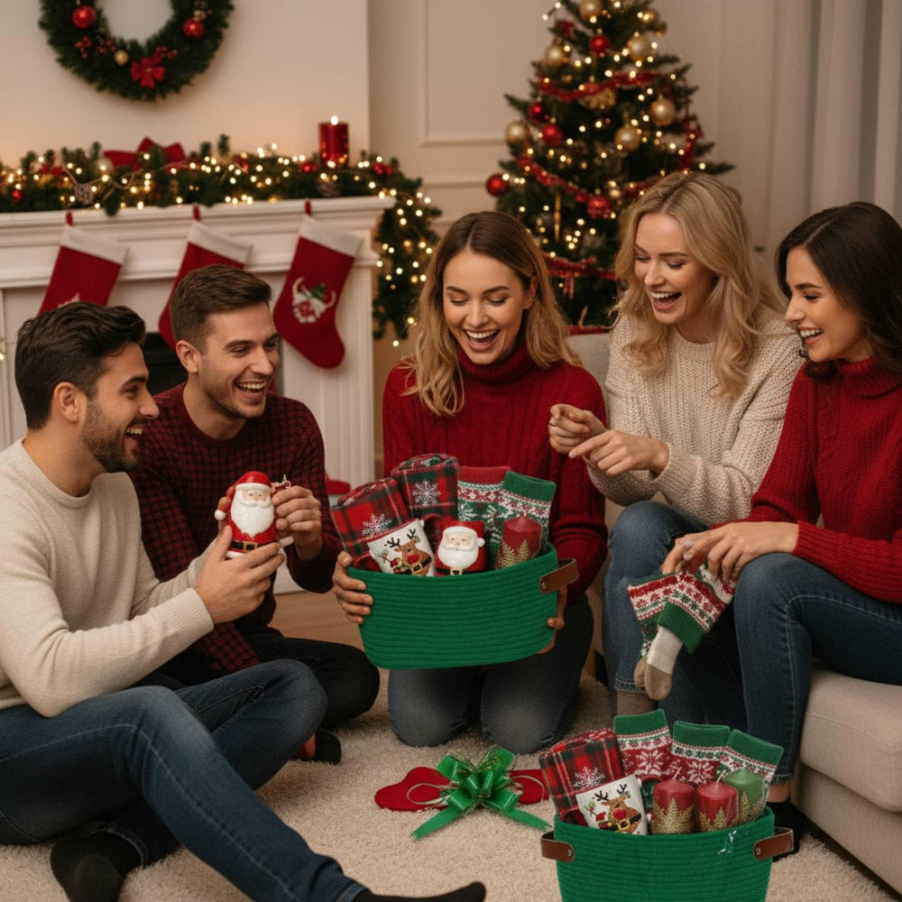 Colingmill multicolor design adds festive style to any gift.