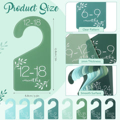 Colingmill nursery wardrobe organizers simplify outfit planning.