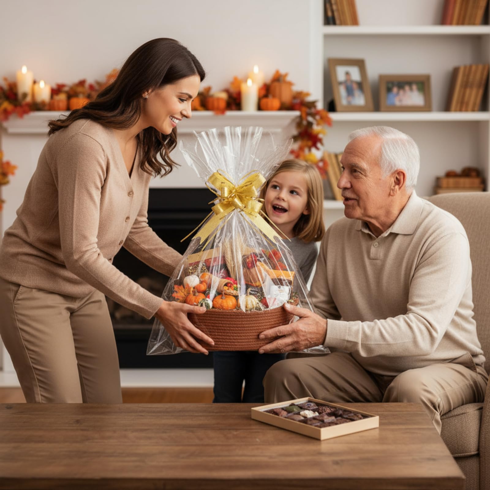 Colingmill included gift bags and bows simplify gift presentation
