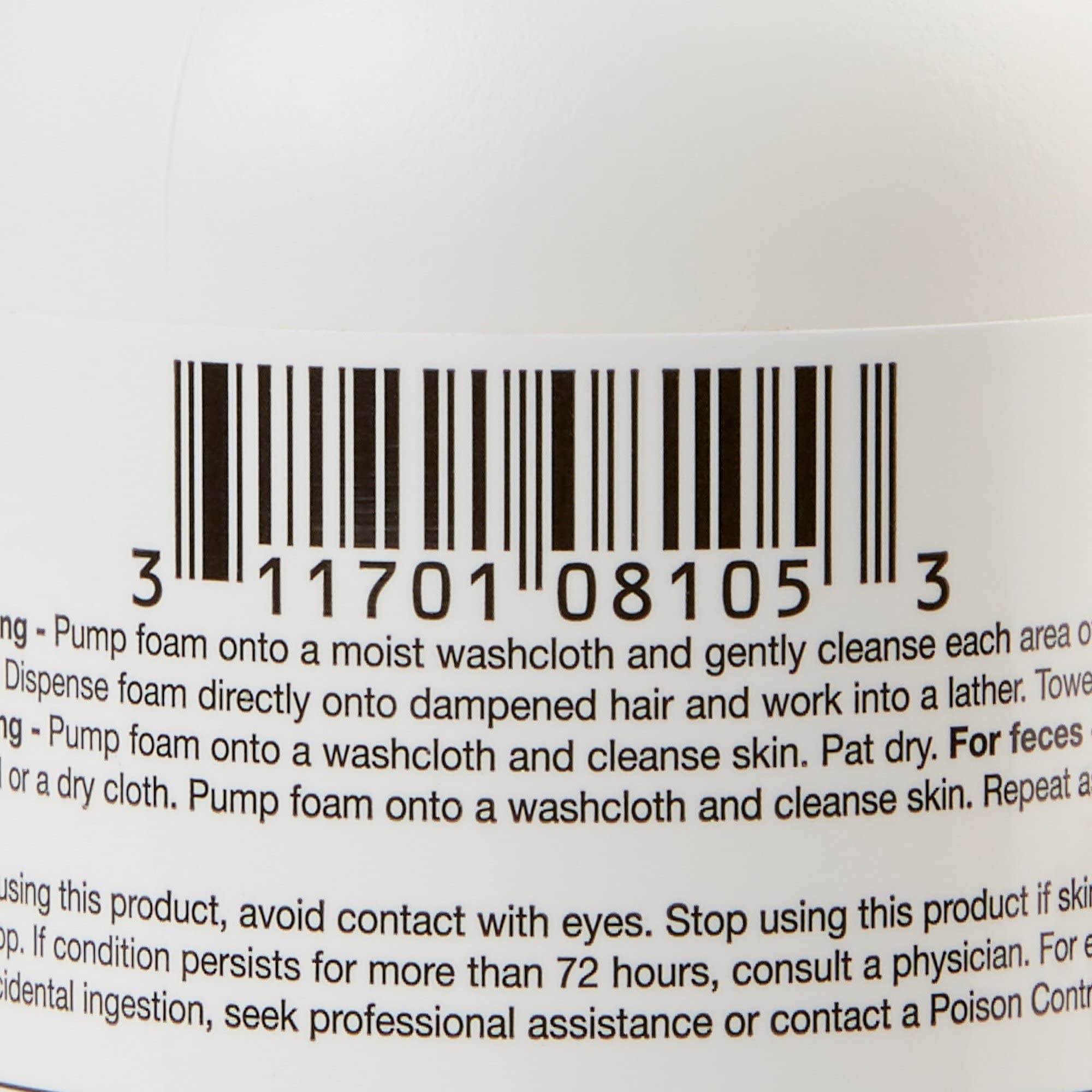 Coloplast Bedside Care Foam rinse-ready foam prepares skin for a clean rinse.