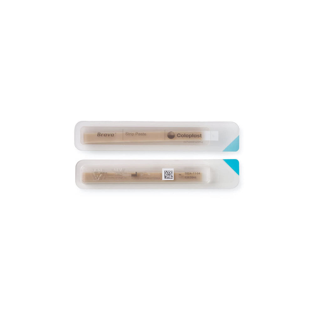 Coloplast Brava barrier paste promotes longer wear between changes.