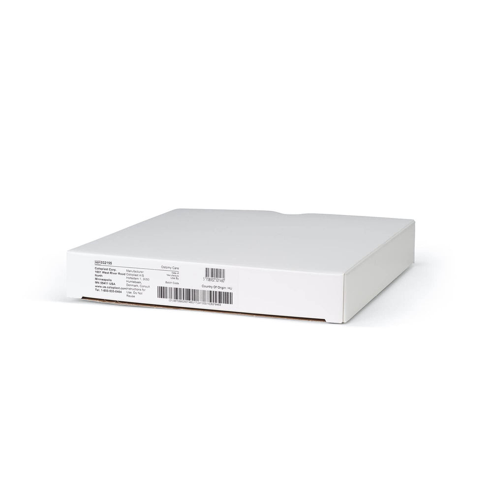 Coloplast Brava hydrocolloid barrier protecting peristomal skin while supporting adhesion.