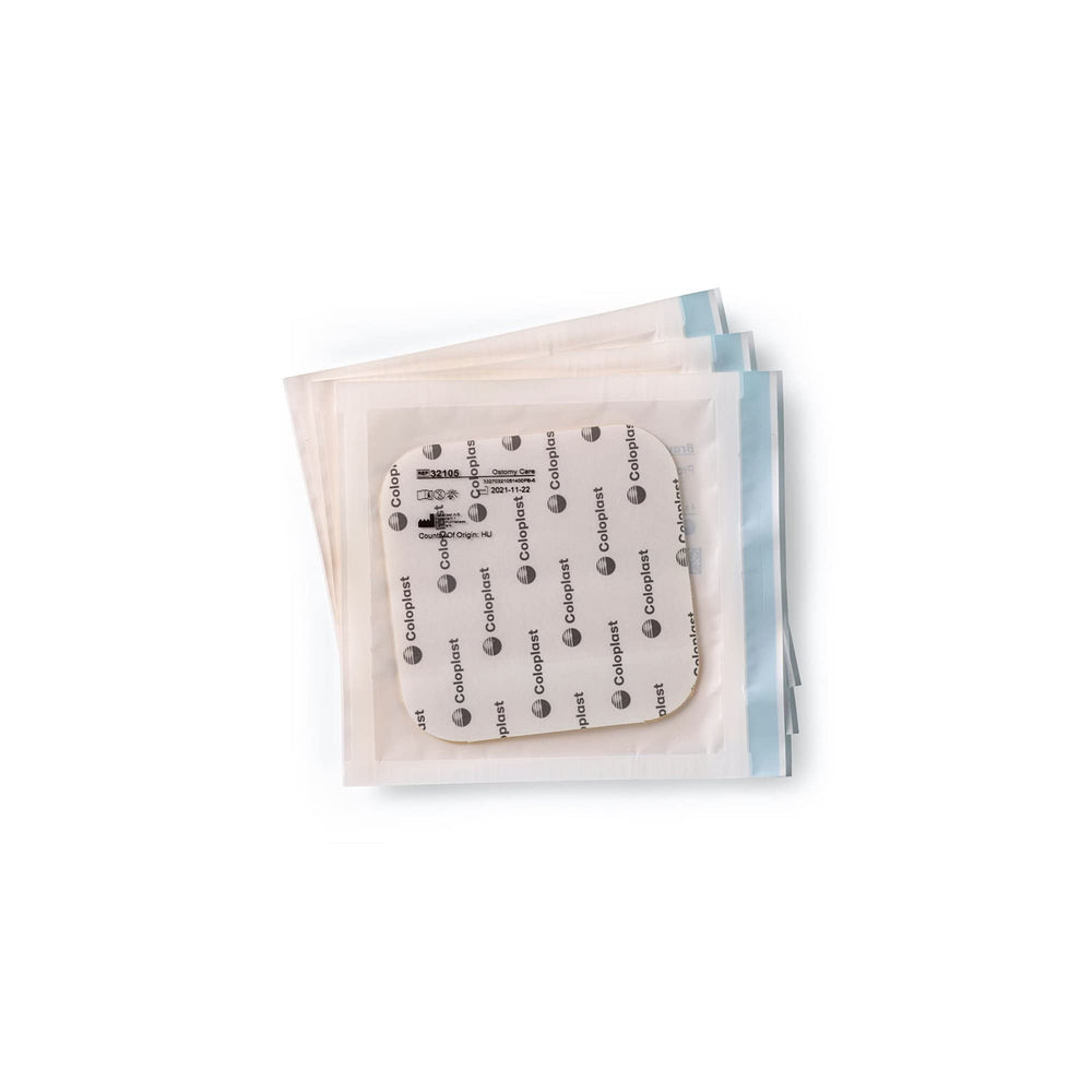 Coloplast Brava packaging shows a 10-count box