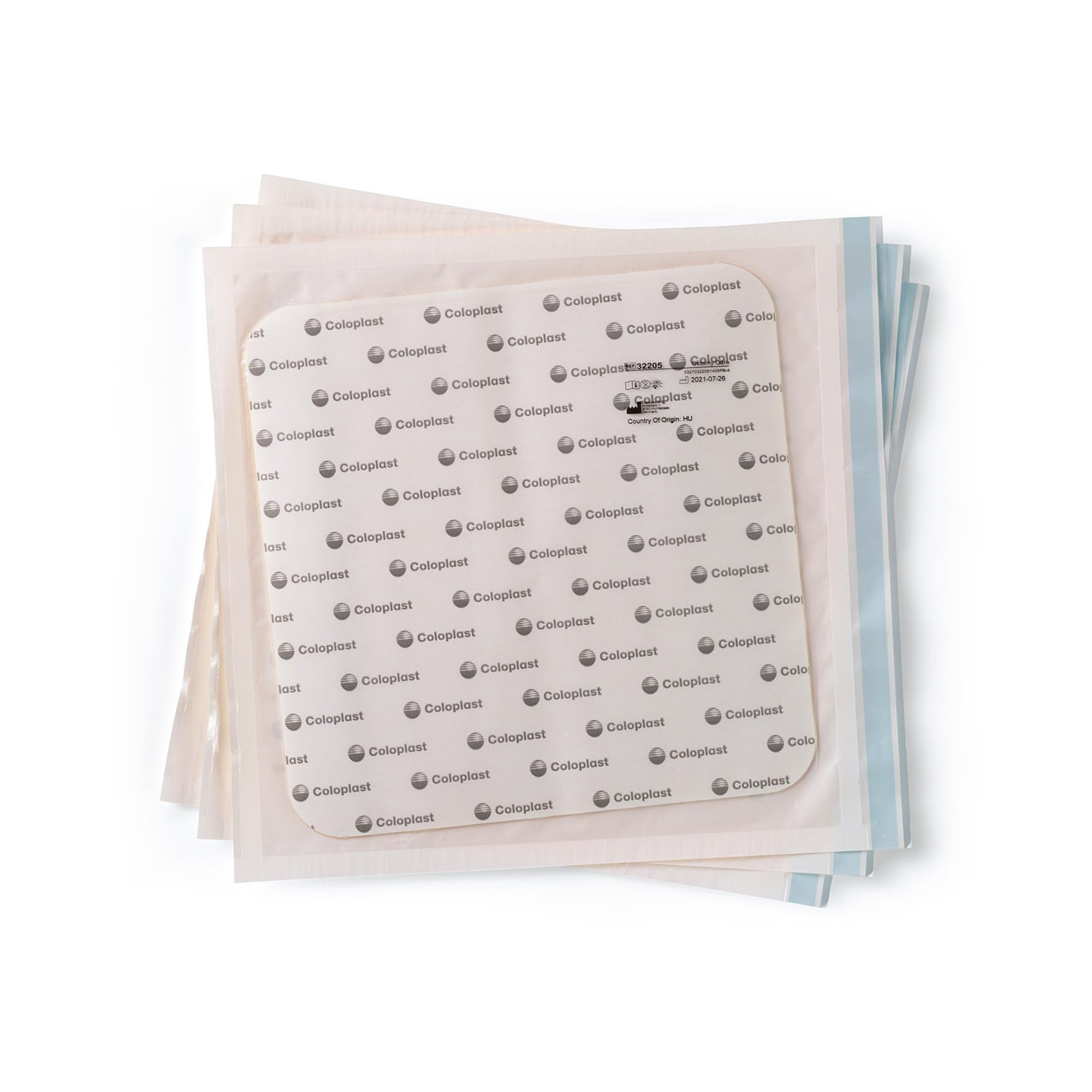Coloplast Brava sheets come in a box for convenient stocking and quick access.