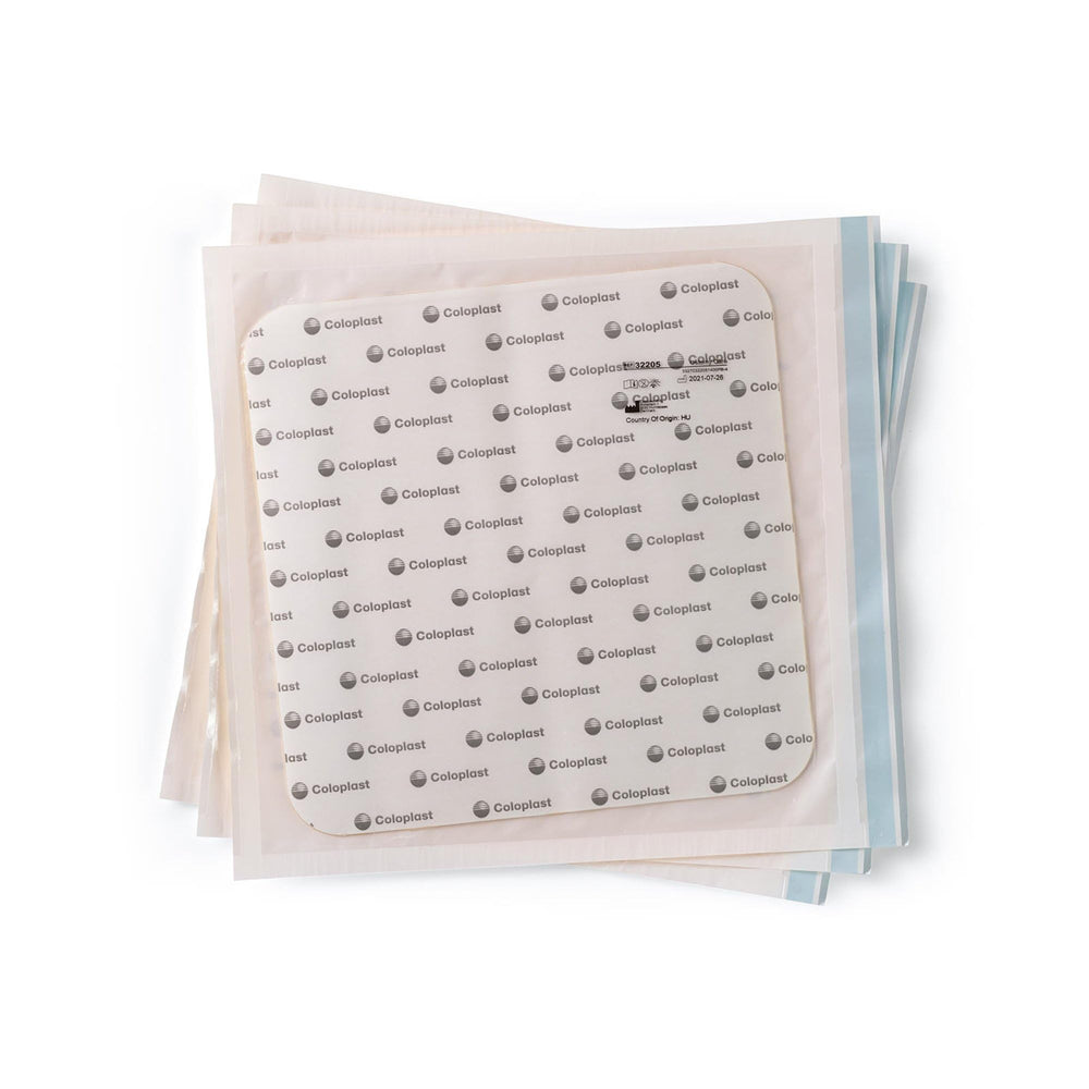 Coloplast Brava sheets come in a box for convenient stocking and quick access.