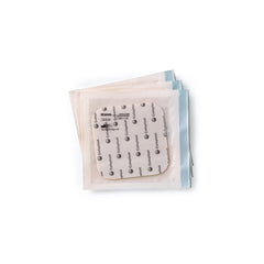 Coloplast Brava sheet showing adhesion-ready surface around stoma.