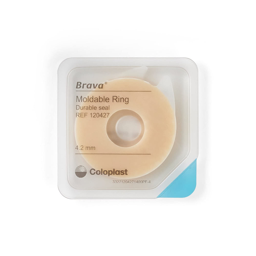 Coloplast Brava Thick Barrier Ring under barrier creating tight seal