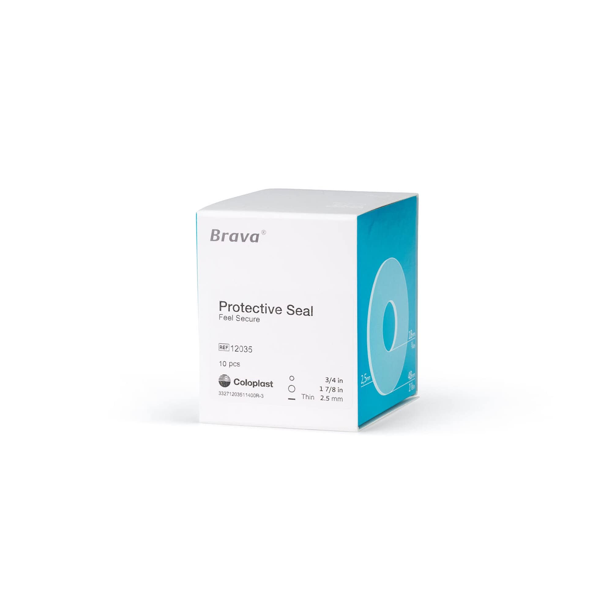 Coloplast Brava moldable ring adapts to stoma contours for a secure fit.