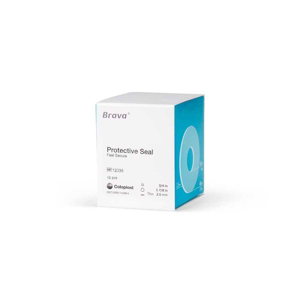 Coloplast Brava moldable ring adapts to stoma contours for a secure fit.