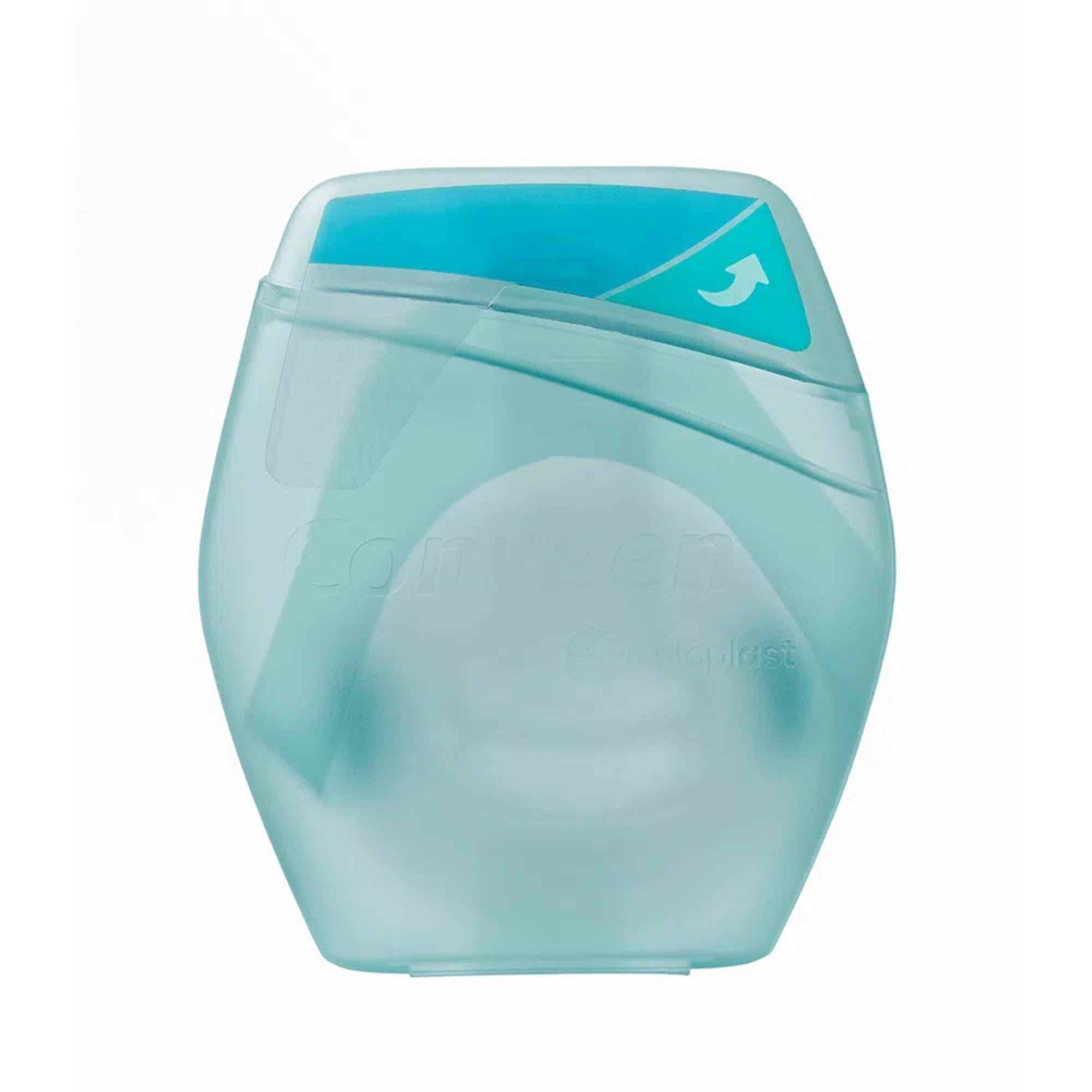 Conveen Optima anti-leak system highlights secure connection to the bag.