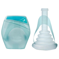 Coloplast Conveen Optima packaging showing compact, discreet storage for easy access.