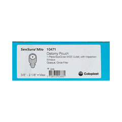 Coloplast Mio full-circle filter helps reduce ballooning while staying discreet.