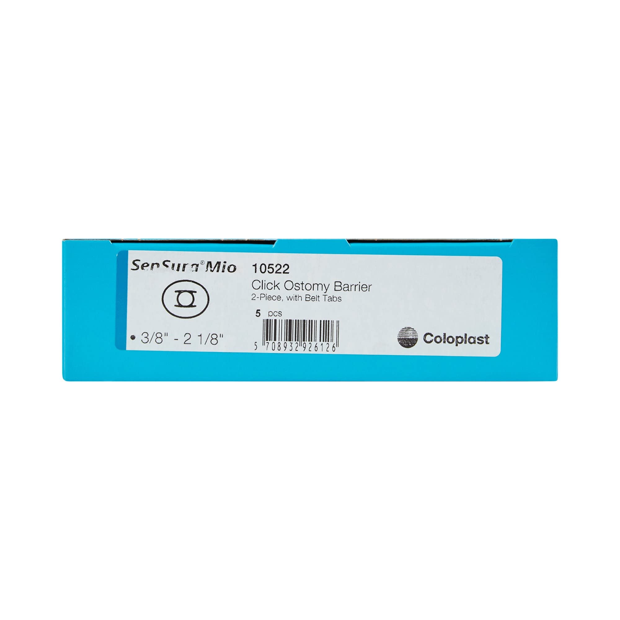 Coloplast SenSura Mio Click barrier, blue code opening range 10–55 mm