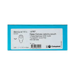 Coloplast SenSura Mio convex ostomy pouch trim-to-fit option for customized comfort.