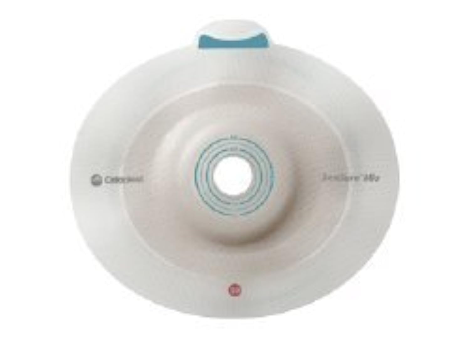 Coloplast SenSura Mio convex trim to fit ostomy barrier with 50 mm flange for secure, customizable fit.