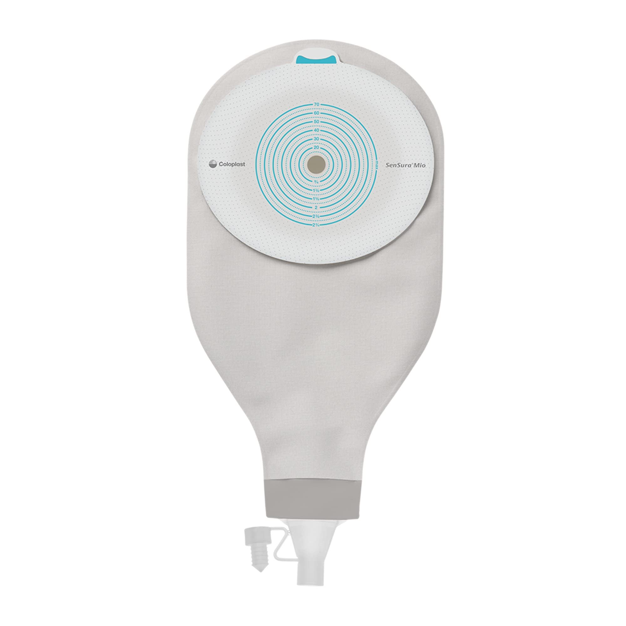 Coloplast SenSura Mio ostomy pouch with transparent cut-to-fit design for easy inspection