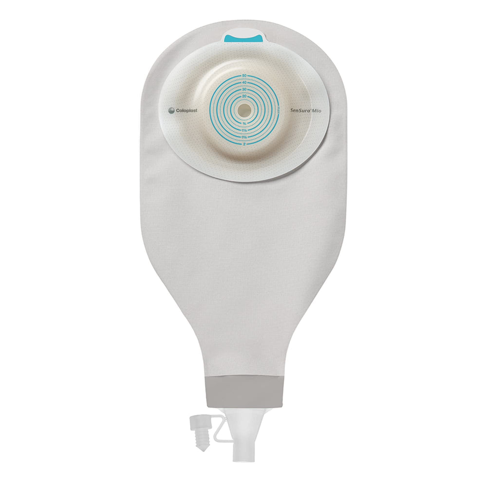 Coloplast SenSura Mio high-output ostomy pouch transparent with inspection window for easy monitoring