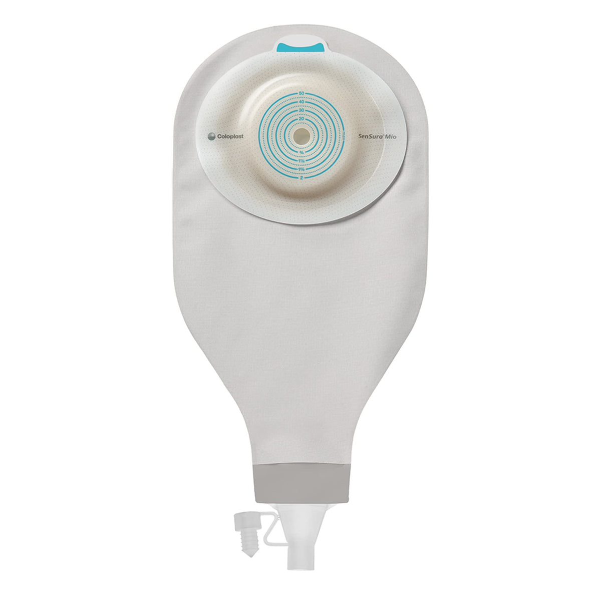 Coloplast SenSura Mio high-output ostomy pouch transparent with inspection window for easy monitoring