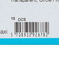 Coloplast SenSura Mio neutral gray water-resistant textile for discreet wear.