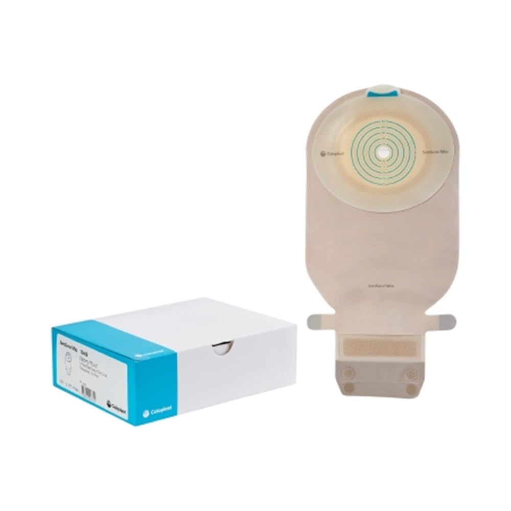 Coloplast SenSura Mio one-piece pouch with Maxi transparent cut-to-fit design for discreet inspection and easy handling