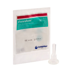Coloplast silicone male external catheter 28mm pack, ready for discreet daily wear.