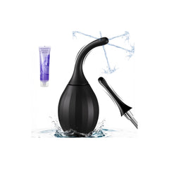 ColorfulParadise enema with adjustable nozzle for customized angle and comfort.