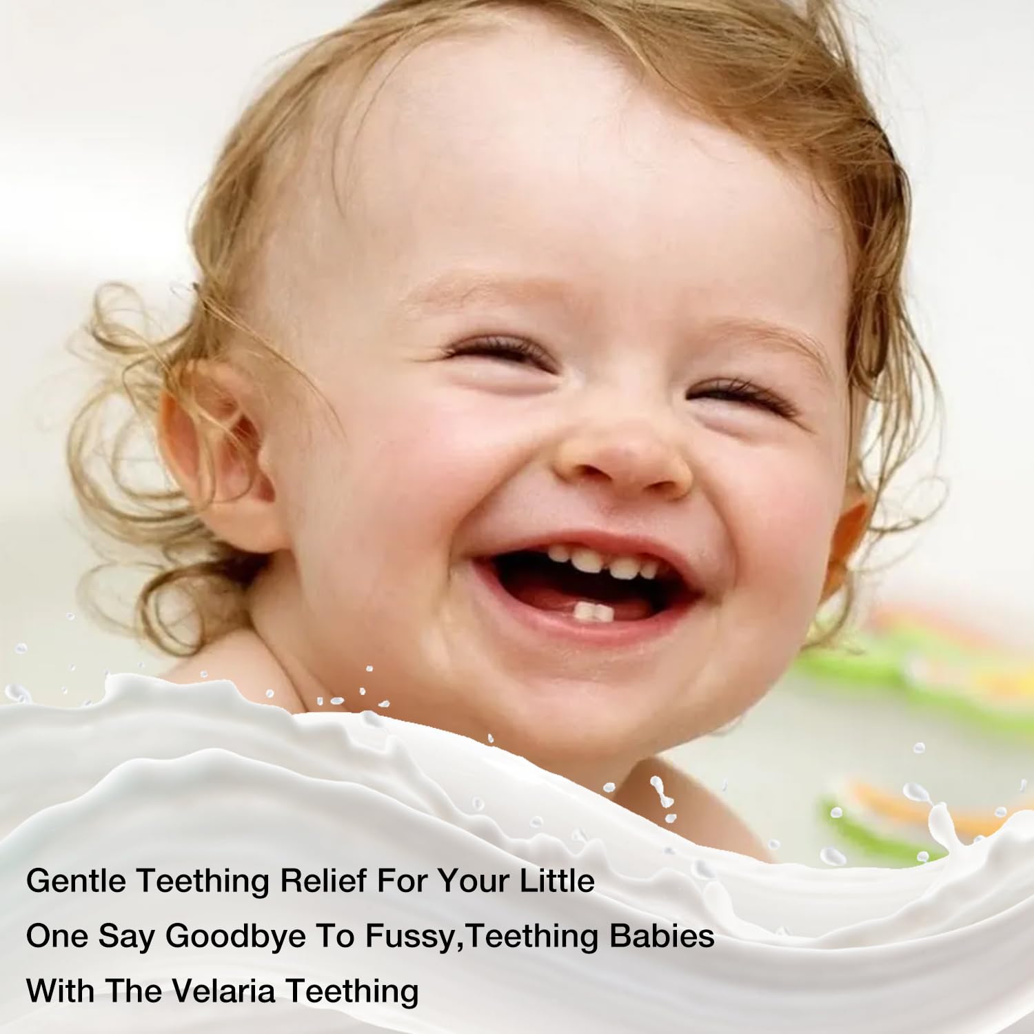 COLOTTE teething roller portable for travel and on-the-go relief