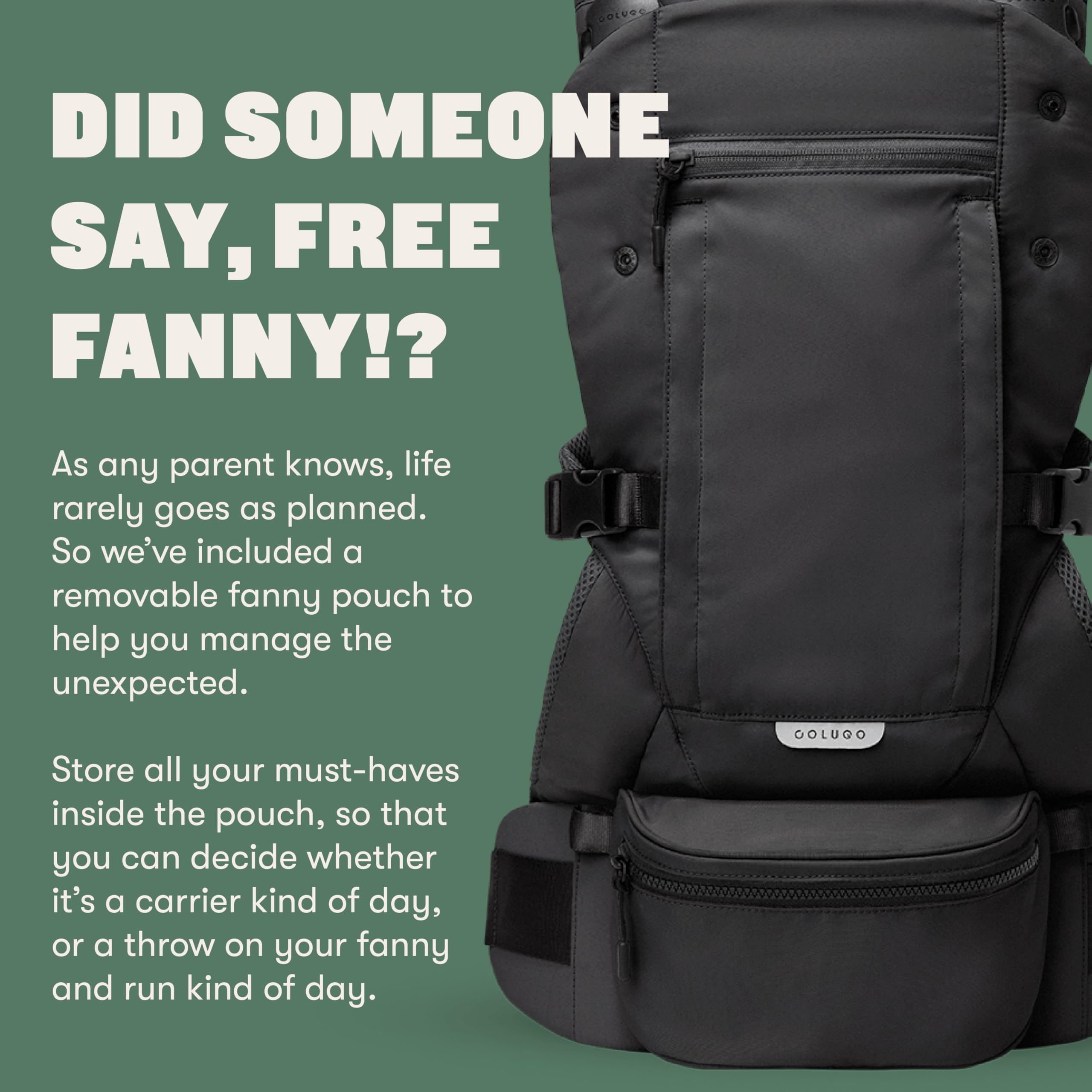 Colugo Baby Carrier side wear highlights daily comfort on the go