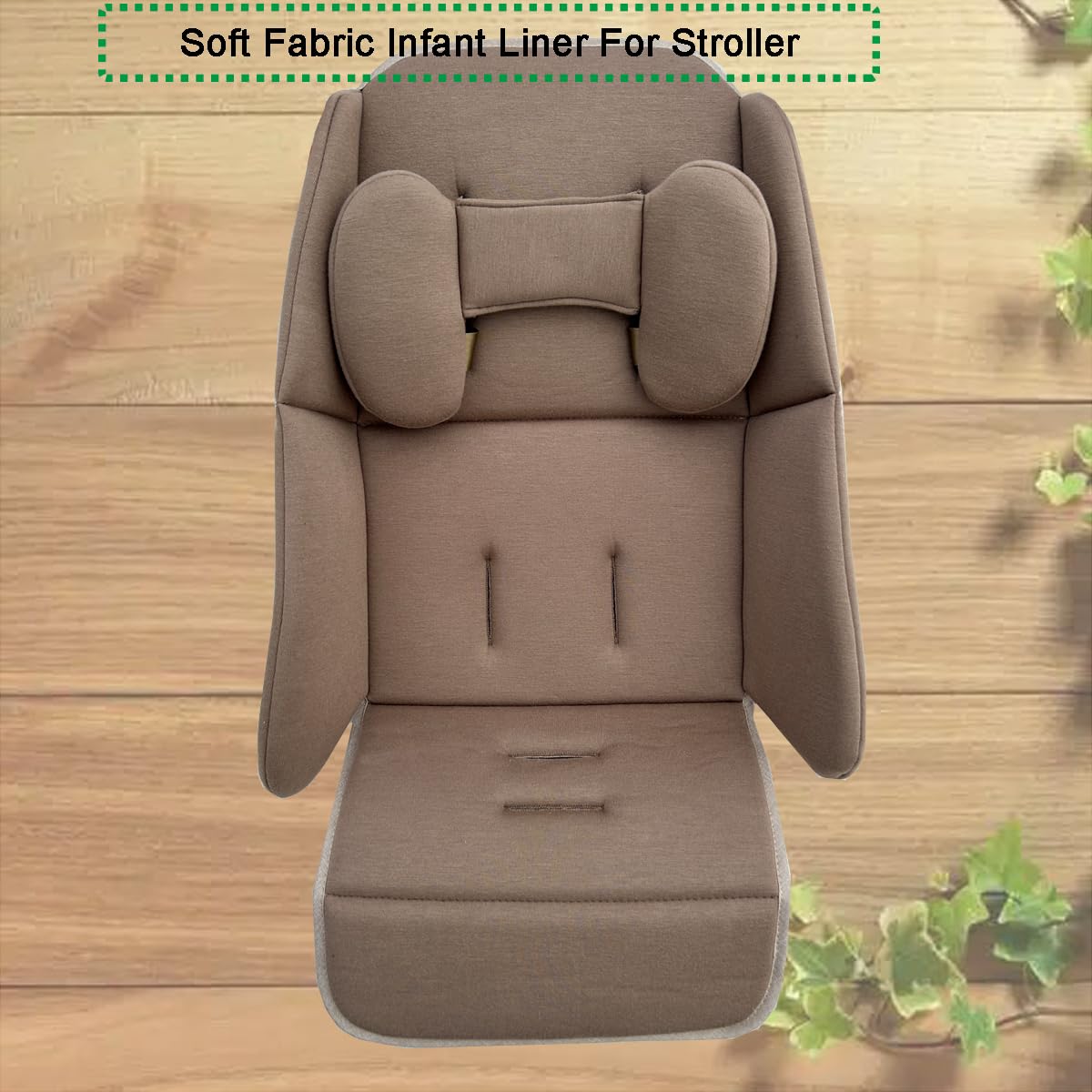 Colukii head support pillow keeps little heads stable and cozy during rides.