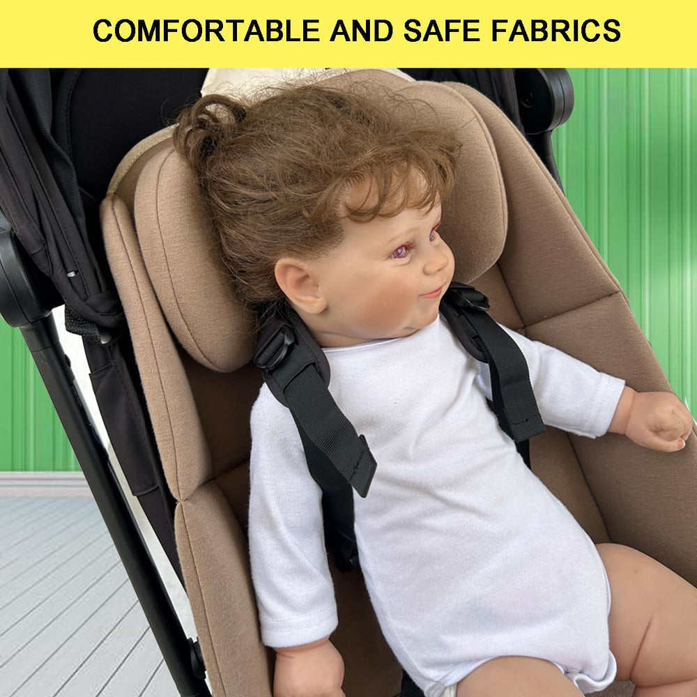 Colukii removable wedge support makes setup easy as baby grows.