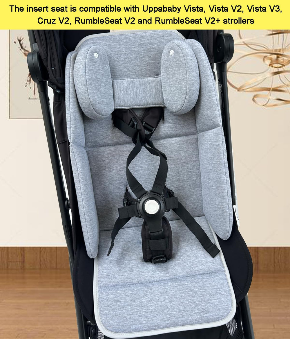 Colukii wedge back cushion adds stability for small babies