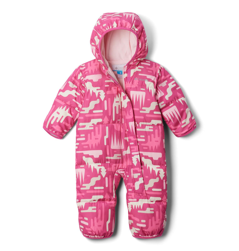 Columbia Baby Snuggly Bunny II Bunting full view in pink for chilly strolls