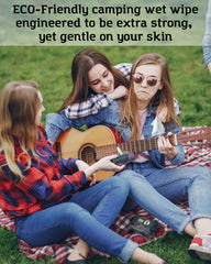 Gaia Aloe-enriched formula applied for gentle cleansing on skin.